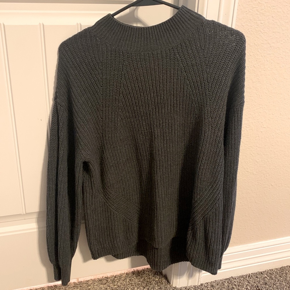 Gray sweater